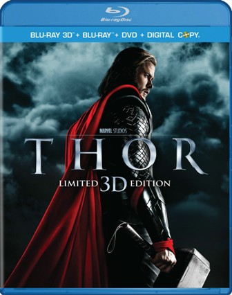 Thor was released on Blu-ray and DVD on September 13th, 2011