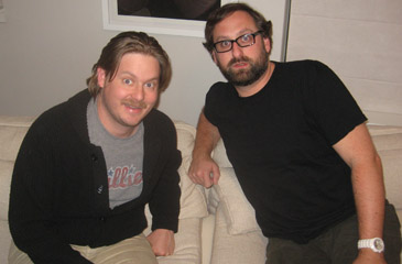 Tim and Eric in Chicago, February 10, 2012’