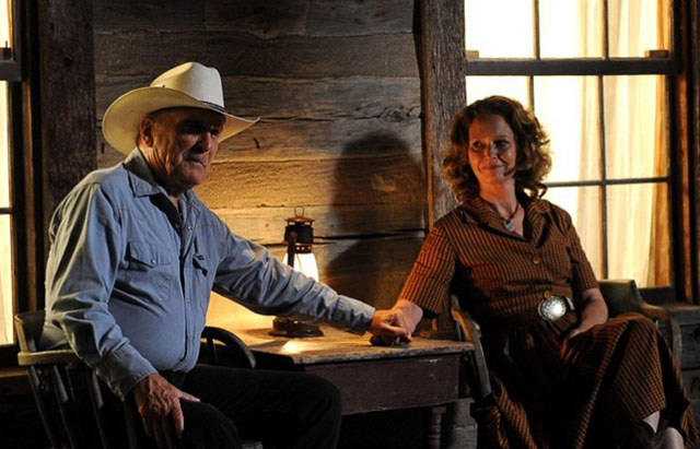 Dreams of Oscar Past: Robert Duvall and Melissa Leo as Lily in ‘Seven Days in Utopia’