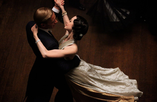 James D’Arcy (Edward Windsor) and Andrea Riseborough (Wallis Simpson) in ‘W.E.’