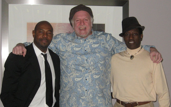 Finest Kind: Antoine Fuqua, Patrick McDonald and Wesley Snipes in Chicago, February 23, 2009