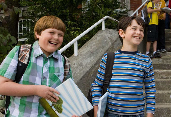 School Days: Rowley Jefferson and Greg Heffley in ‘Diary of a Wimpy Kid’