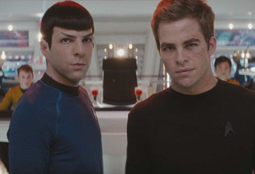 Logical Pair: Zachary Quinto and Chris Pine in ‘Star Trek’