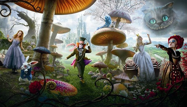 You’ve Got to Get Mad in This Business: The Cast of ‘Alice in Wonderland,’ Produced by Richard Zanuck