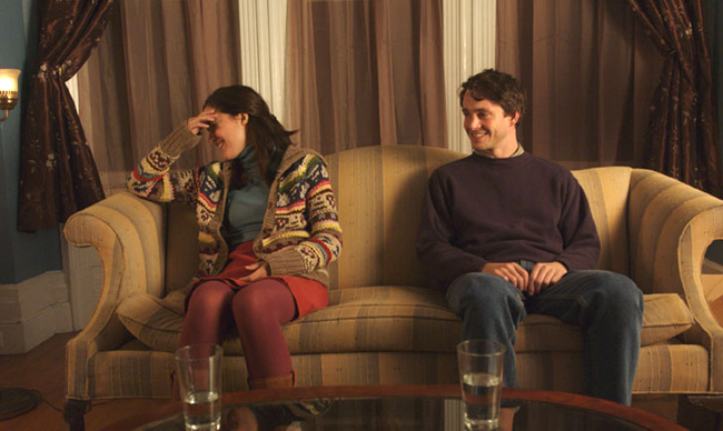 Rose Byrne (left) and Hugh Dancy in Adam