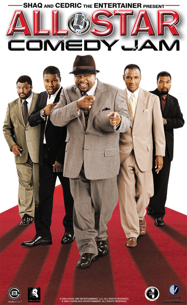 All Star Comedy Jam on DVD with Cedric the Entertainer