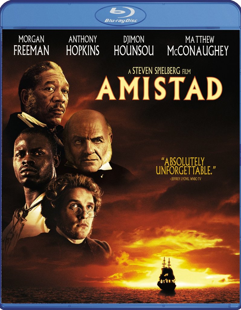 Amistad was released on Blu-ray in May 2014