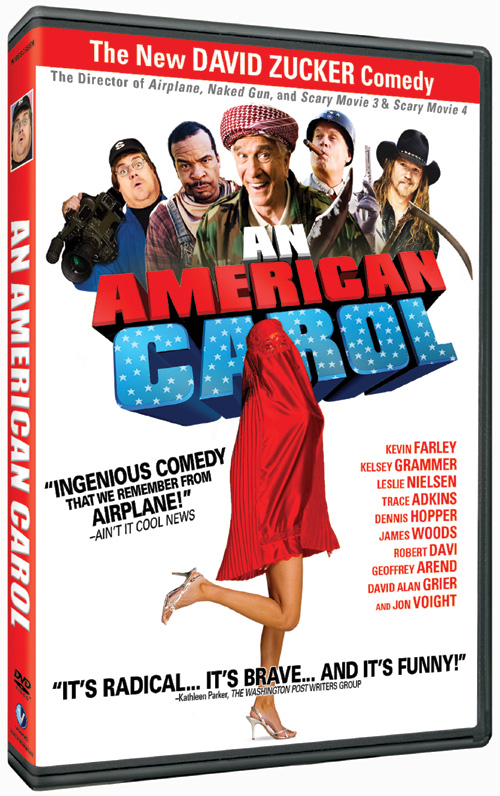 The DVD for the David Zucker comedy An American Carol hits the streets on Dec. 30, 2008