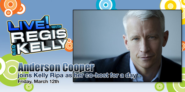 Anderson Cooper on LIVE! with Regis and Kelly