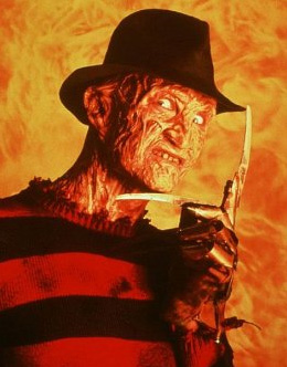 Robert Englund as Freddy Krueger in A Nightmare on Elm Street in 1984