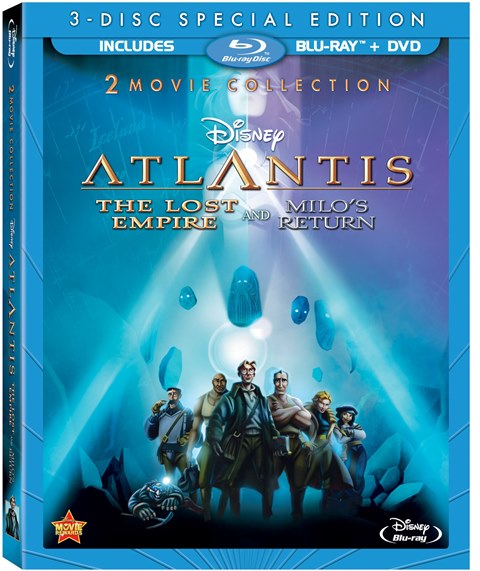 Atlantis: The Lost Empire was released on Blu-ray on June 11, 2013