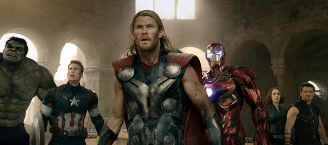 The Avengers in Avengers: Age of Ultron