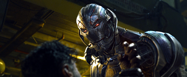 James Spader as Ultron in Avengers: Age of Ultron