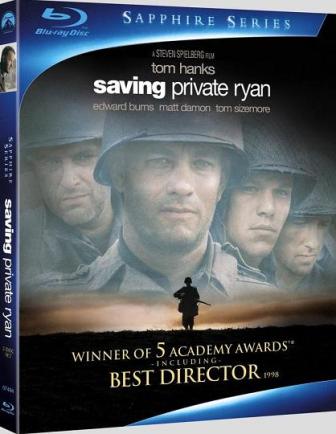 Saving Private Ryan was released on Blu-Ray on May 4th, 2010.