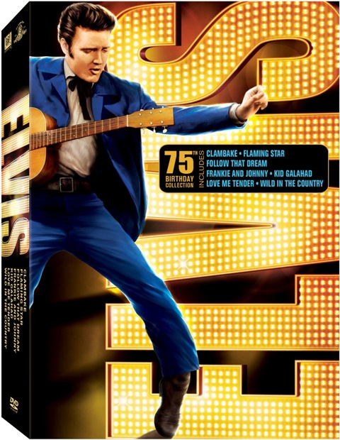 Elvis 75th Birthday Collection was released on DVD on June 8th, 2010