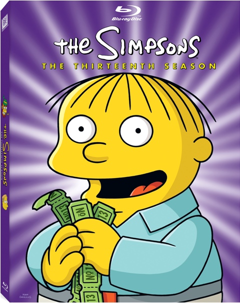 The Simpsons: The Thirteenth Season was released on Blu-ray and DVD on August 24th, 2010.