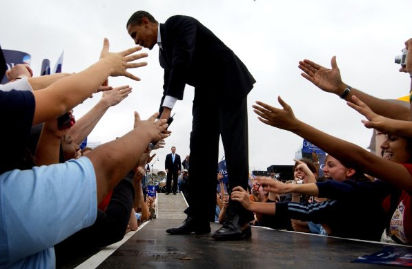 U.S. President Barack Obama in the HBO documentary By the People: The Election of Barack Obama