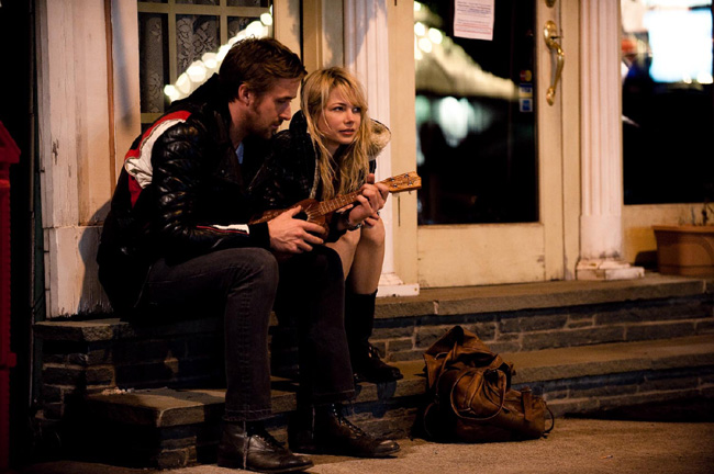 Ryan Gosling as Dean and Michelle Williams as Cindy in Derek Cianfrance's Blue Valentine