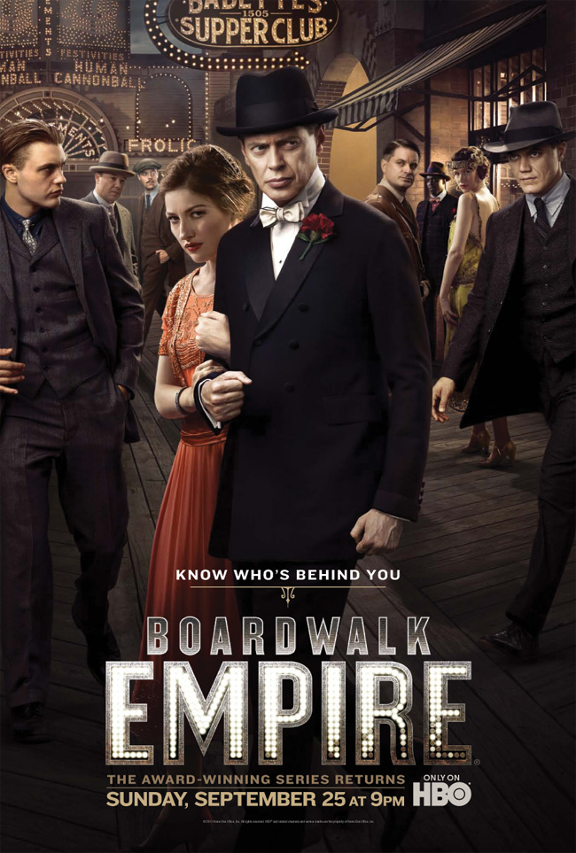 Season two of HBO's Boardwalk Empire debuts on Sept. 25, 2011 at 9 p.m. ET/PT
