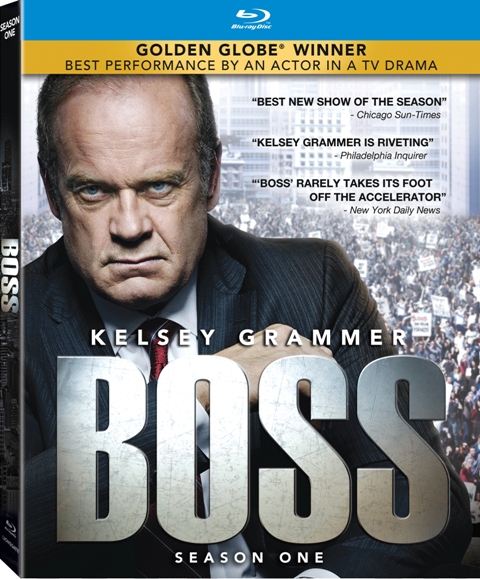 Boss: Season One was released on DVD and Blu-ray on July 24, 2012