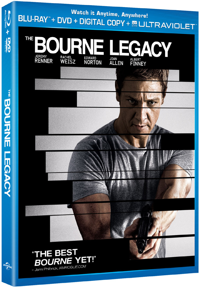 The Bourne Legacy comes to Blu-ray and DVD combo pack on Dec. 11, 2012