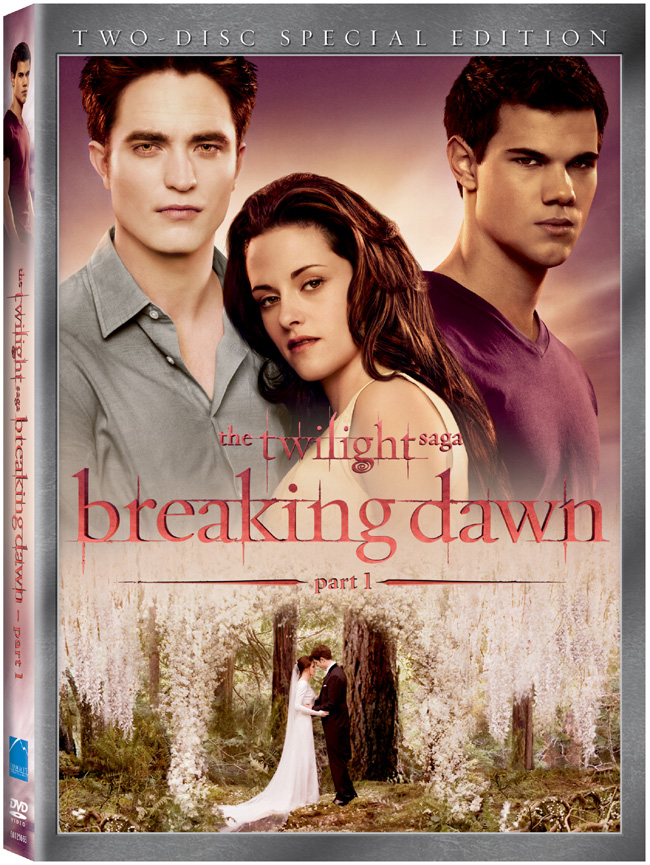 The Twilight Saga: Breaking Dawn -- Part 1 will be released on DVD and Blu-ray on Feb. 11, 2012