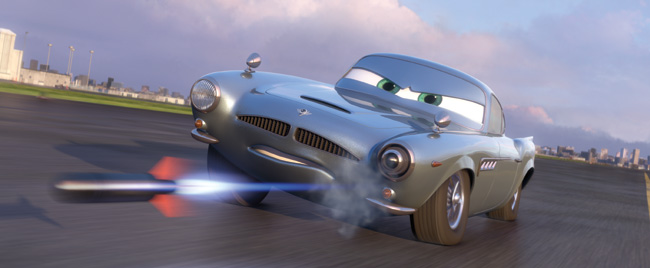 Michael Caine voices Finn McMissile in Cars 2