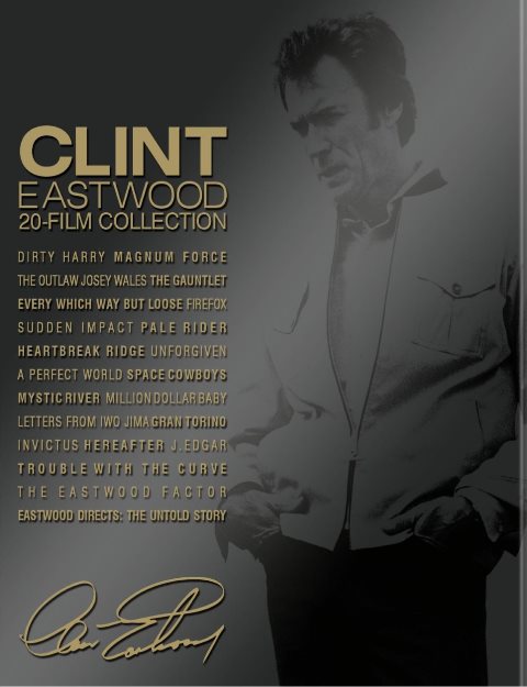 Clint Eastwood: 20 Film Collection was released on Blu-ray on June 4, 2013