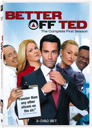 Better Off Ted: The Complete First Season was released on DVD on December 1st, 2009.