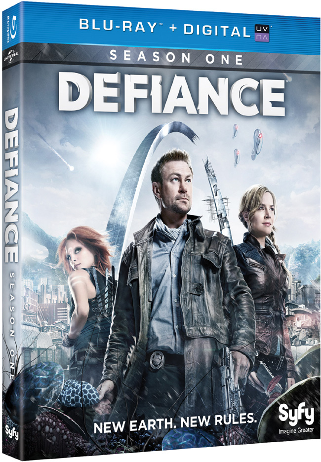 Defiance: Season 1 starring Grant Bowler and Julie Benz came to Blu-ray and DVD on Oct. 15, 2013