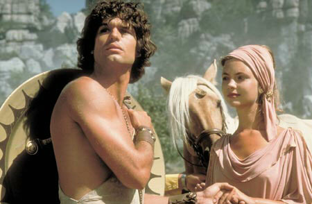 Harry Hamlin & Medusa Head Characters: Perseus & Film: Clash Of The Titans  (USA 1981) Director