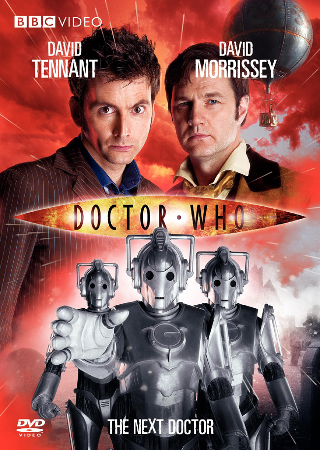 The DVD cover for Doctor Who: The Next Doctor