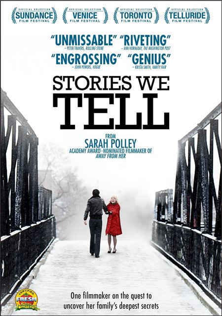Stories We Tell was released on DVD on September 3, 2013