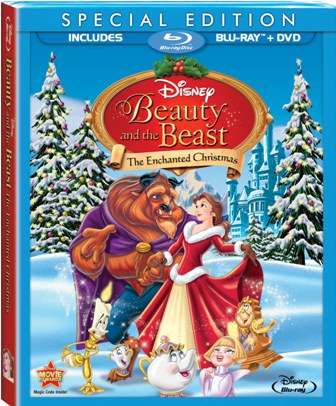 Beauty and the Beast: The Enchanted Christmas was released on Blu-ray and DVD on November 15th, 2011