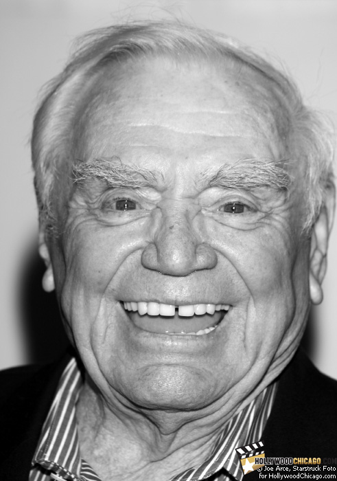 92 year-old Oscar winning actor Ernest Borgnine flashes his famous smile for the HollywoodChicago.com lens at the signing of his book ‘Ernie: The Autobiography’ on July 20, 2009 at Borders North Michigan Avenue in Chicago.