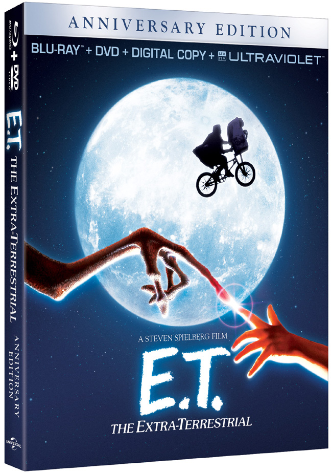 E.T.: The Extra-Terrestrial comes to Blu-ray and DVD combo pack on Oct. 9, 2012