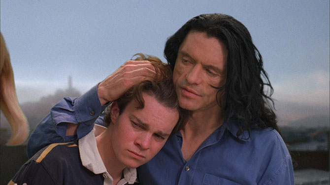 Philip Haldiman and Tommy Wiseau star in The Room.