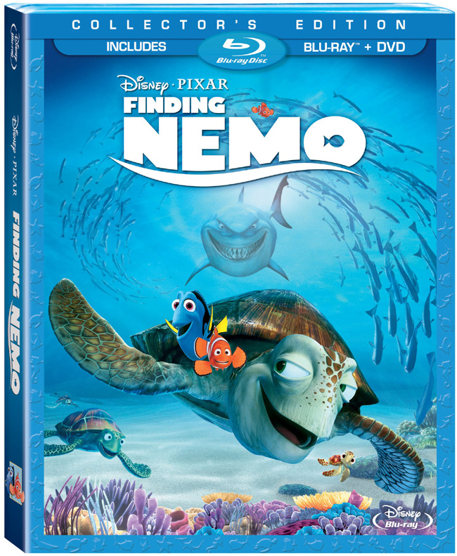 Finding Nemo with Ellen DeGeneres came to Blu-ray and DVD on Dec. 4, 2012