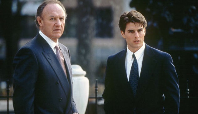 Gene Hackman and Tom Cruise star in Sydney Pollack’s The Firm.