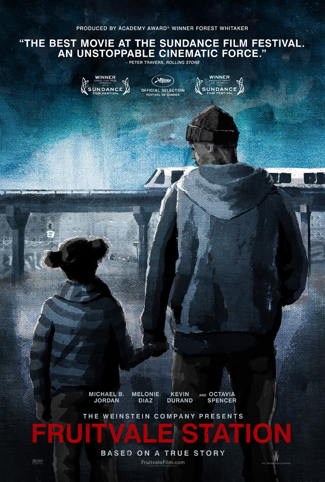 The movie poster for the Sundance Film Festival winner Fruitvale Station