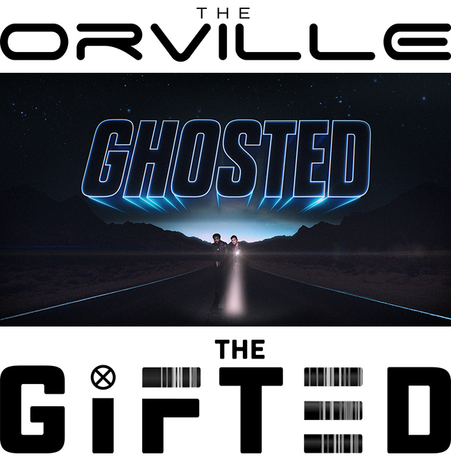 The Gifted, Ghosted and The Orville on FOX TV