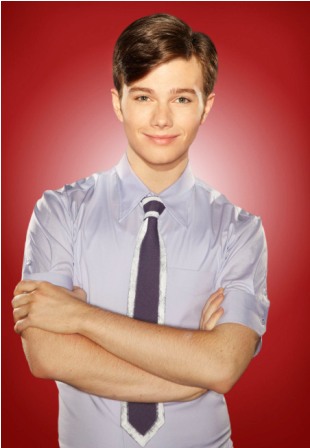 Chris Colfer in Glee