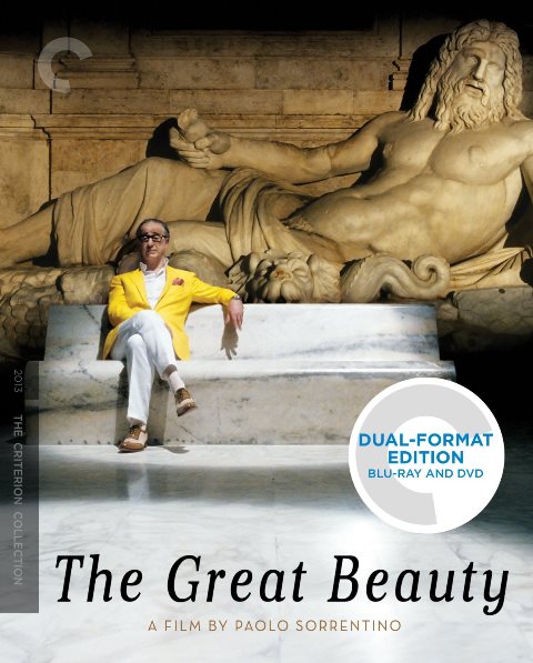 The Great Beauty was released on Blu-ray on March 25, 2014