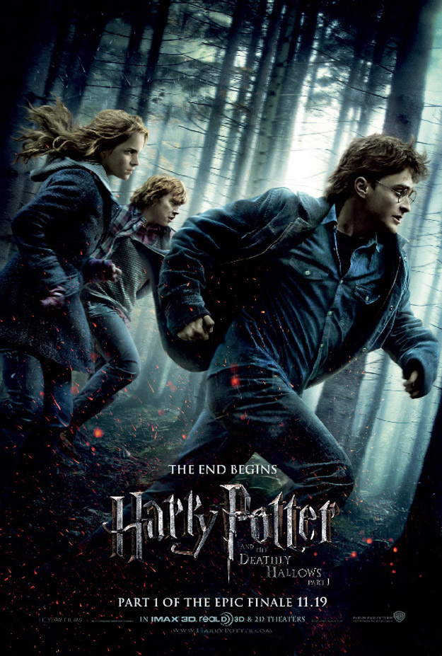 harry potter 7 part 1 dvd. The movie poster for Harry