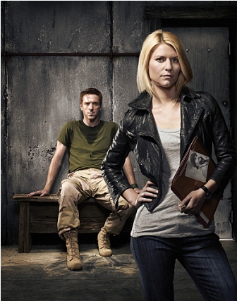 Damien Lewis and Claire Danes of Homeland