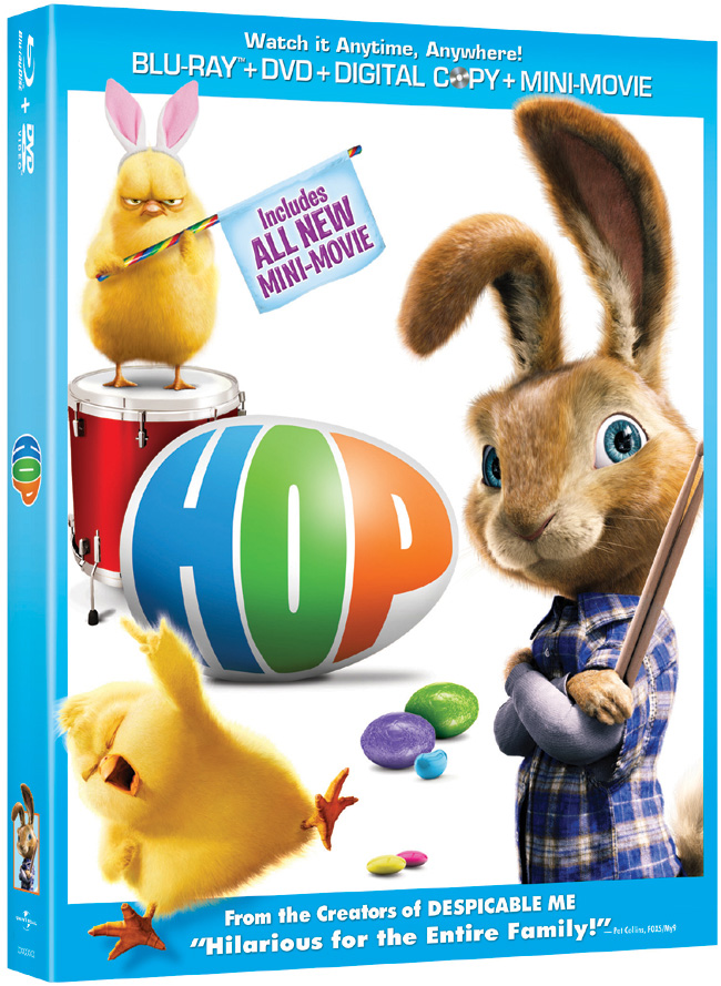 Hop comes to Blu-ray and DVD on March 23, 2012