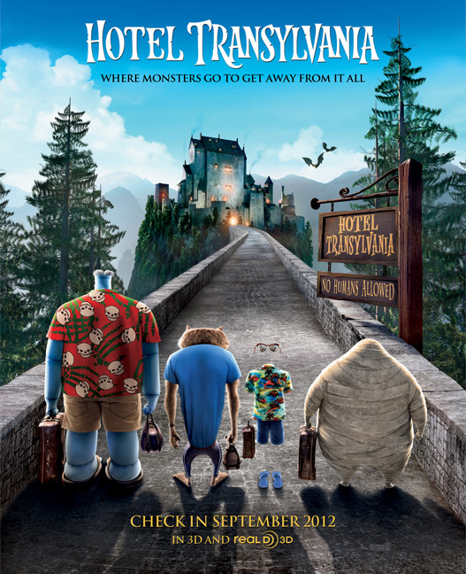 Hotel Transylvania with Adam Sandler hits theatres on Sept. 28, 2012