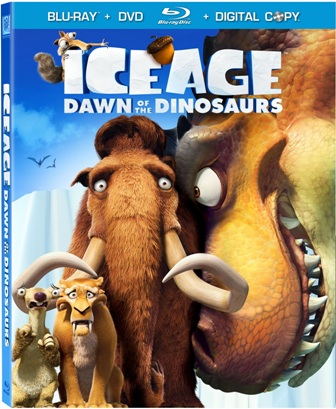 Ice Age: Dawn of the Dinosaurs was released on Blu-Ray and DVD on October 27th, 2009.