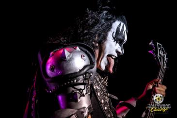 Kiss Performing at RiverEdge