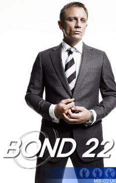 Daniel Craig for the 22nd James Bond film